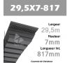 Courroie de Variateur 29,5X7-817 Li
