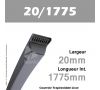 Courroie Trapézoïdale Lisse 20/1775