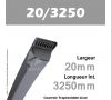 Courroie Trapézoïdale Lisse 20/3250