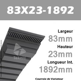 Courroie de Variateur 83X23-1892 Li