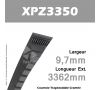 Courroie XPZ3350 / 3VX1320 - Roulunds