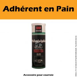 Adhérent courroie en pain