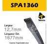 Courroie SPA1360 - Teknic