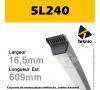 Courroie 5L240 - Teknic
