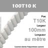 Courroie PU 100T10 K Ouverte