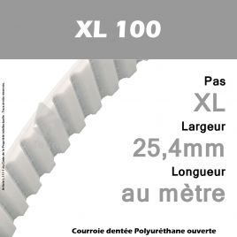 Courroie PU XL100 Ouverte