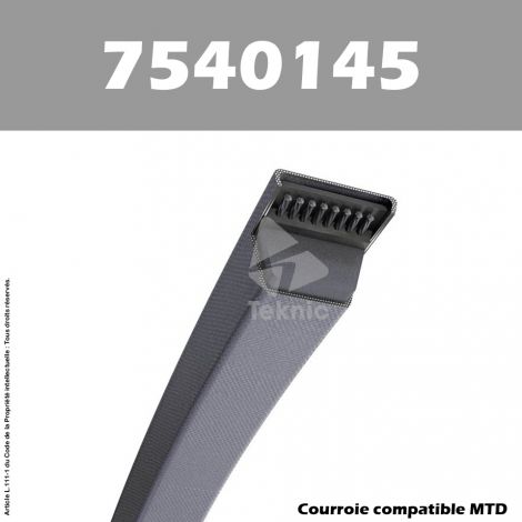 Courroie MTD 7540145