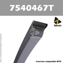 Courroie MTD 7540467 TEKNIC