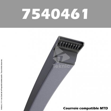 Courroie MTD 7540461