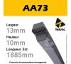 Courroie Hexagonale AA73 - Teknic