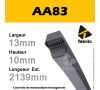 Courroie Hexagonale AA83 - Teknic