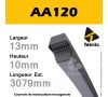 Courroie Hexagonale AA120 - Teknic