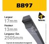 Courroie Hexagonale BB097 - Teknic