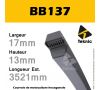 Courroie Hexagonale BB137 - Teknic