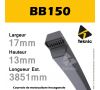 Courroie Hexagonale BB150 - Teknic