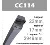 Courroie Hexagonale CC114 - Continental