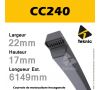 Courroie Hexagonale CC240 - Teknic