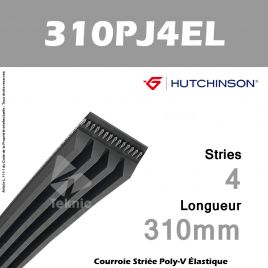 Courroie Flexonic 310 PJ 4 EL - Hutchinson