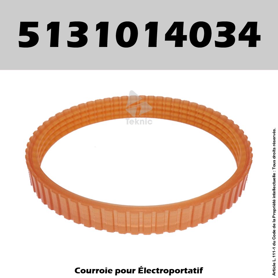 4PJ 610 Courroie De Transmission 7233190017 Pour Scie à Ruban Metabo/Electra Beckum BAS 315 316 BAS 317