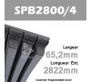 Courroie SPB2800/4 - Continental