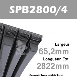 Courroie SPB2800/4 - Continental
