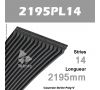 Courroie Poly-V 2195PL14 - Continental