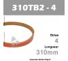 Courroie Striée 310 TB2 4 stries