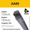 Courroie Hexagonale AA89 - Teknic