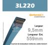 Courroie 3L220 - Continental