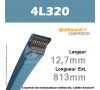Courroie 4L320 - Continental
