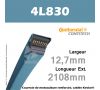 Courroie 4L830 - Continental