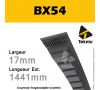 Courroie BX54 - Teknic