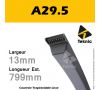 Courroie A29.5 - Teknic