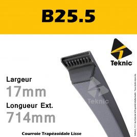Courroie B25.5 - Teknic