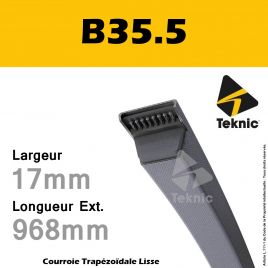 Courroie B35.5 - Teknic