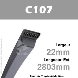 Courroie C107 - Continental