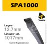 Courroie SPA1000 - Teknic
