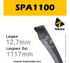Courroie SPA1100 - Teknic
