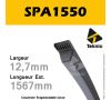 Courroie SPA1550 - Teknic