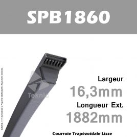 Courroie SPB1860 - Continental