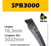 Courroie SPB3000 - Teknic