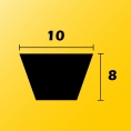 10mm x 8mm